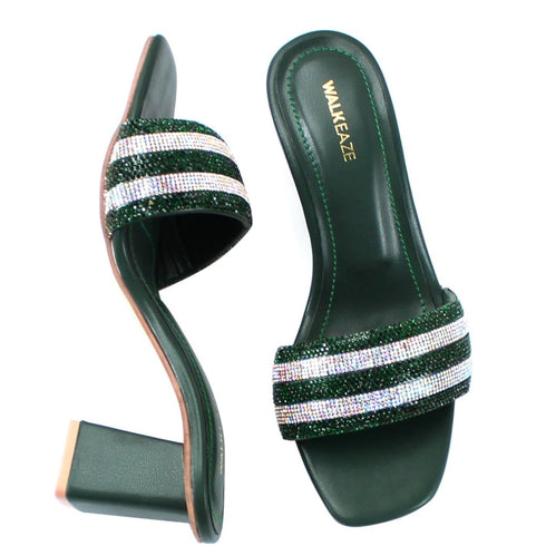 Women Formal Block Heel - 62635S - Block Heel - Walkeaze